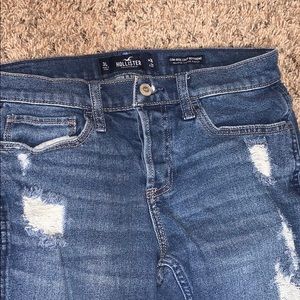 ripped boyfriend jeans